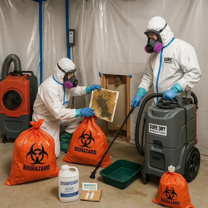 Contaminated Water Handling Protocols process in Duncanville, TX