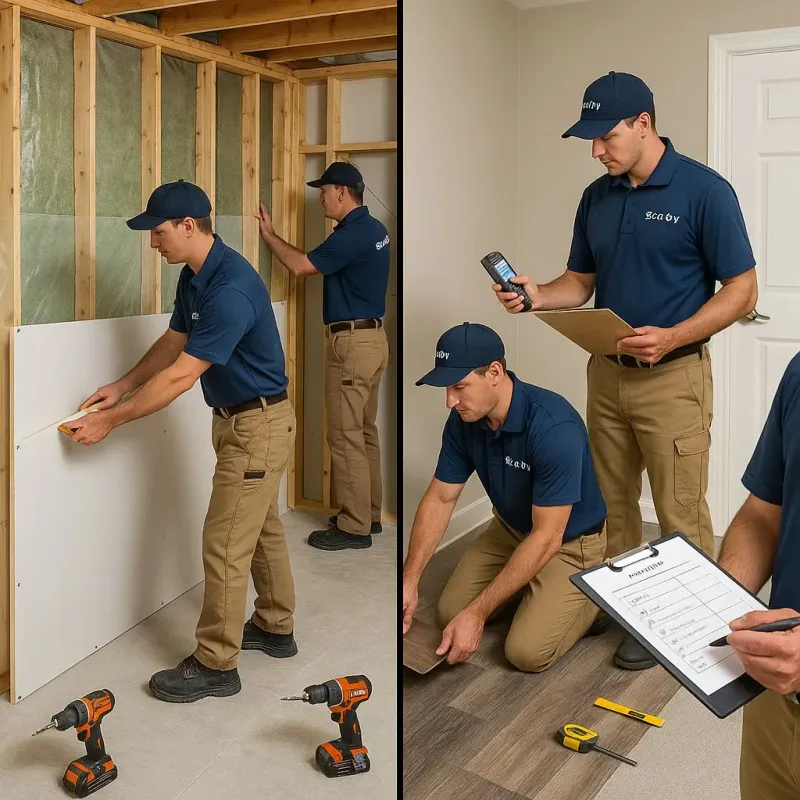 Repairs and Reconstruction process in Duncanville, TX