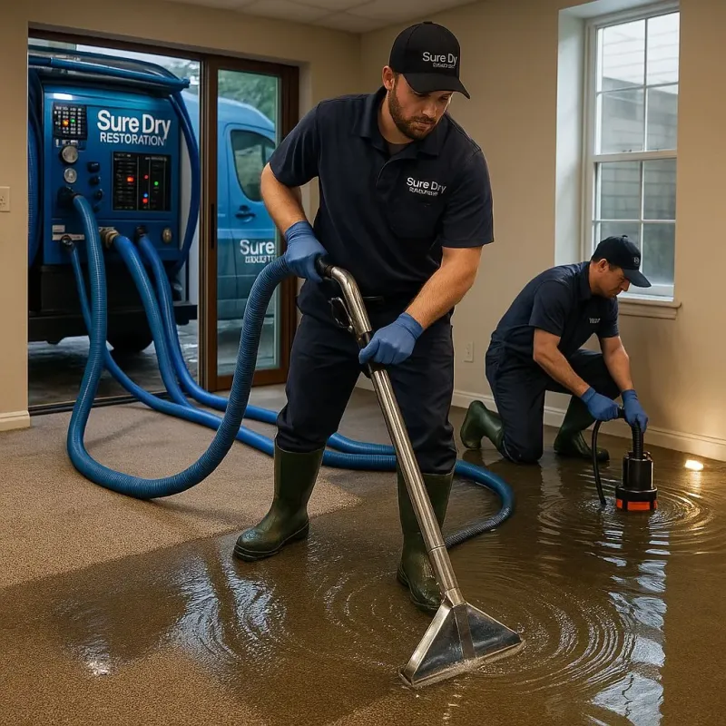 Water Extraction and Removal process in Duncanville, TX
